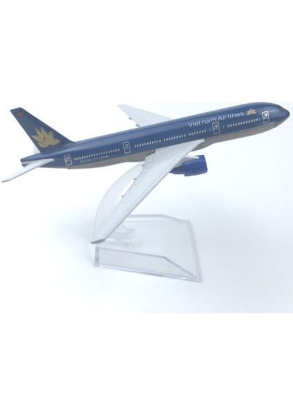 Rındu Vıetnam Havacılık Boeıng 777 16CM Alaşımlı Uçak Modelı (Yurt Dışından)