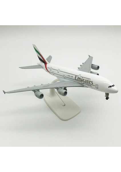 Rındu Emirates A380 20CM Alaşımlı Uçak Modeli (Yurt Dışından)