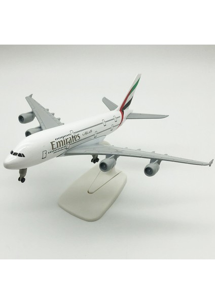 Rındu Emirates A380 20CM Alaşımlı Uçak Modeli (Yurt Dışından)