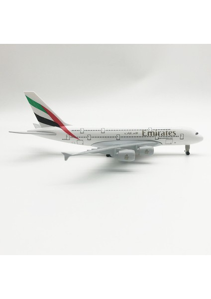 Rındu Emirates A380 20CM Alaşımlı Uçak Modeli (Yurt Dışından)