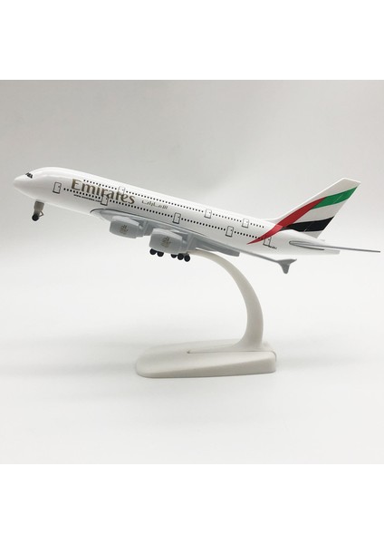 Rındu Emirates A380 20CM Alaşımlı Uçak Modeli (Yurt Dışından)