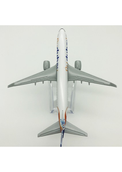 Rındu Flydubai Boeing 737 16CM Alaşımlı Uçak Modeli (Yurt Dışından)