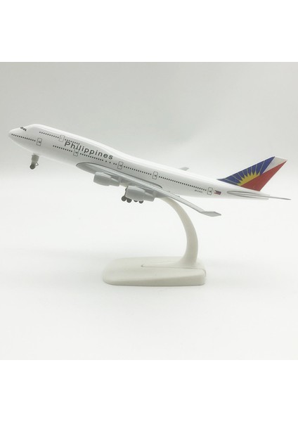 Rındu Fılıpınler 747 20CM Alaşımlı Uçak Modelı (Yurt Dışından)