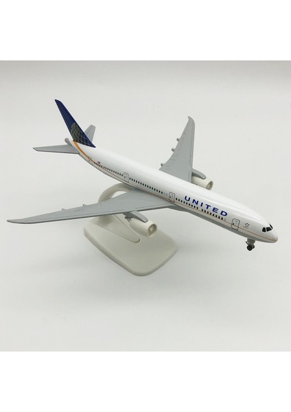 Rındu United Airlines 787 20CM Alaşımlı Uçak Modeli (Yurt Dışından)