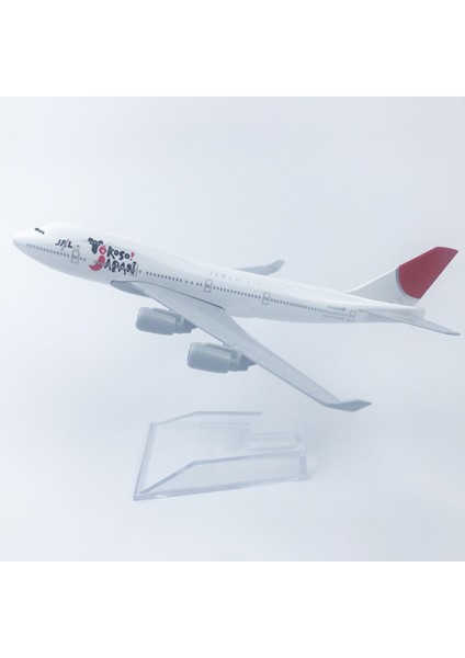 Rındu Japan Airlines 747 16CM Alaşımlı Uçak Modeli (Yurt Dışından)
