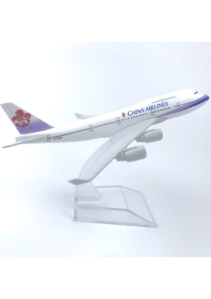 Rındu Tayvan Chung Hwa Boeing 747 16CM Alaşımlı Uçak Modeli (Yurt Dışından)