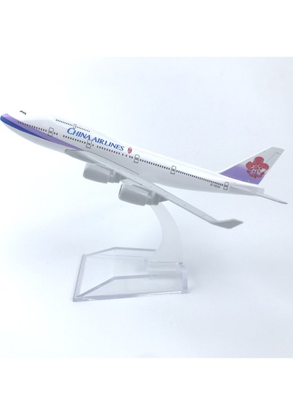 Rındu Tayvan Chung Hwa Boeing 747 16CM Alaşımlı Uçak Modeli (Yurt Dışından)