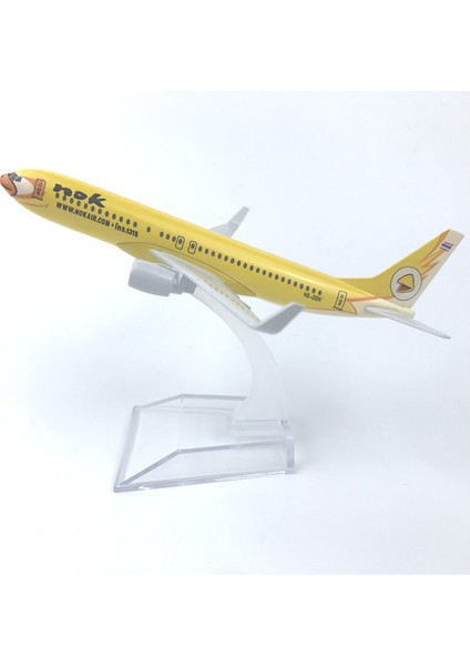 Rındu Thai Airways Sarı Kuş Nok 16CM Alaşımlı Uçak Modeli (Yurt Dışından)