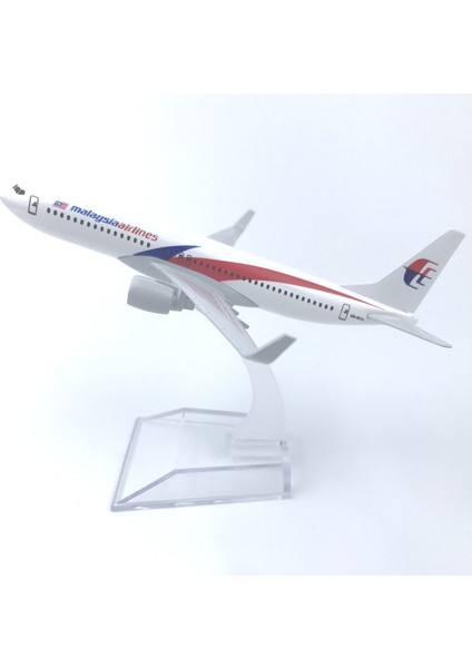 Rındu Malezya Boeıng 737 16CM Alaşımlı Uçak Modelı (Yurt Dışından)