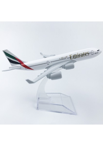 Rındu Emirates 340 16CM Alaşım Uçak Modeli (Yurt Dışından)