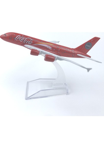 Rındu Airbus 380 16CM Alaşımlı Uçak Pirinç Kablosu (Yurt Dışından) modelleri