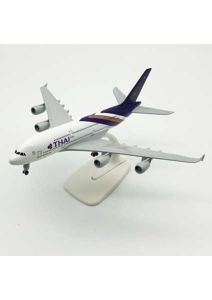 Rındu Thai Airways A380 20CM Alaşımlı Uçak Modeli (Yurt Dışından)