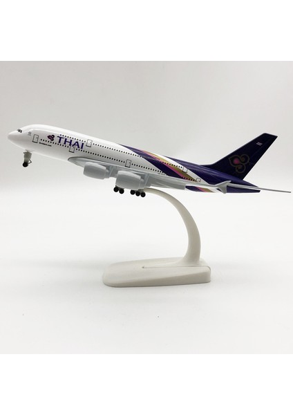 Rındu Thai Airways A380 20CM Alaşımlı Uçak Modeli (Yurt Dışından)