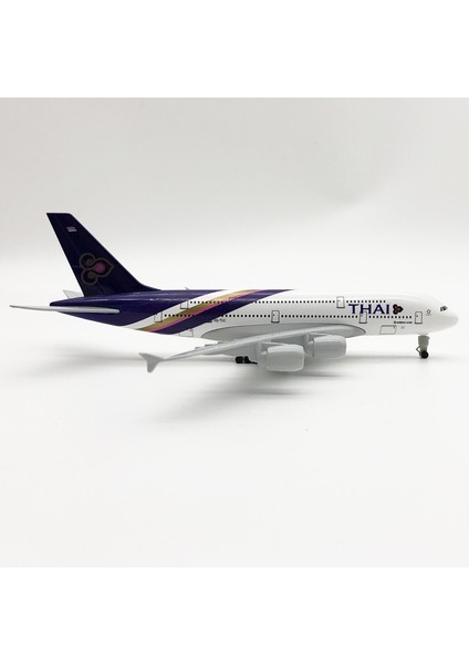 Rındu Thai Airways A380 20CM Alaşımlı Uçak Modeli (Yurt Dışından)