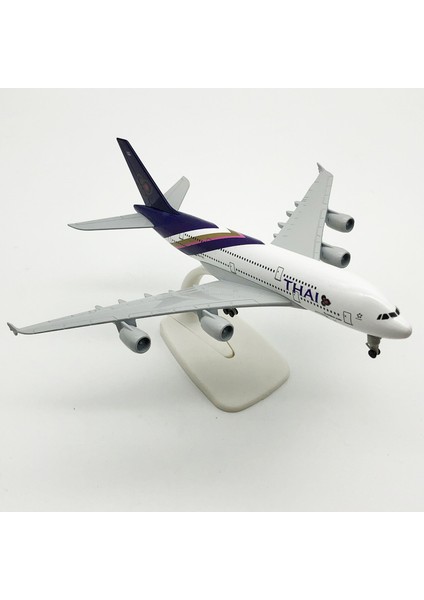 Rındu Thai Airways A380 20CM Alaşımlı Uçak Modeli (Yurt Dışından)