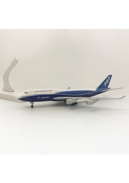 Rındu 747-400 Orijinal Model 20CM Alaşımlı Uçak Modeli (Yurt Dışından)