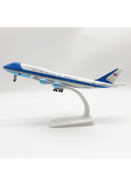 Rındu U.s. Aır Force One Boeıng 747 20CM Alaşımlı Uçak Modelı (Yurt Dışından)