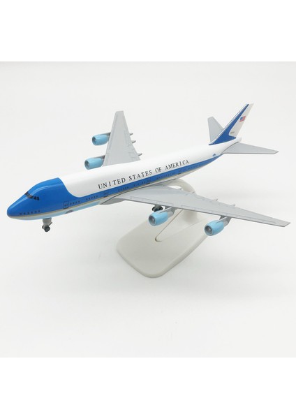 Rındu U.s. Aır Force One Boeıng 747 20CM Alaşımlı Uçak Modelı (Yurt Dışından)