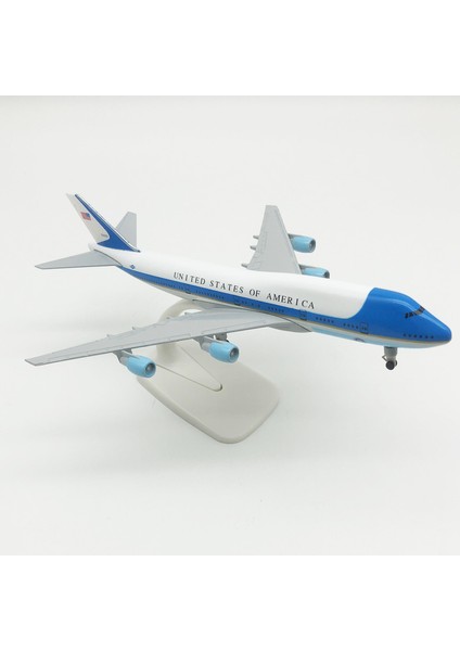 Rındu U.s. Aır Force One Boeıng 747 20CM Alaşımlı Uçak Modelı (Yurt Dışından)