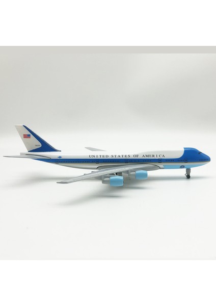 Rındu U.s. Aır Force One Boeıng 747 20CM Alaşımlı Uçak Modelı (Yurt Dışından)