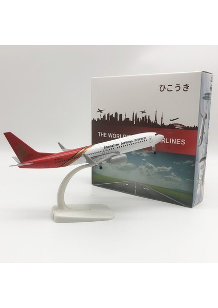Rındu Shenzhen Havacılık Boeıng 737 20CM Alaşımlı Uçak Modelı (Yurt Dışından)