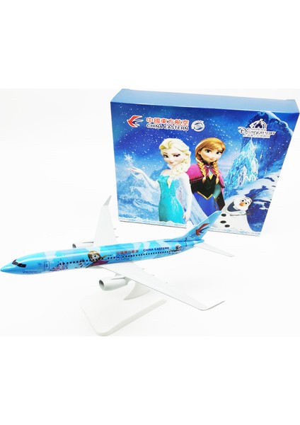 Rındu Çin Doğu Dondurulmuş 737 20CM Alaşımlı Uçak Modeli (Yurt Dışından)