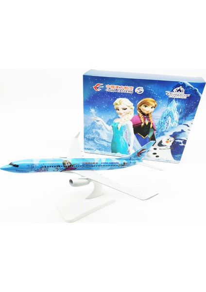 Rındu Çin Doğu Dondurulmuş 737 20CM Alaşımlı Uçak Modeli (Yurt Dışından)