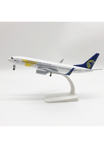 Rındu Moğol Havayolları Boeing 737 20M Alaşımlı Uçak Modeli (Yurt Dışından)