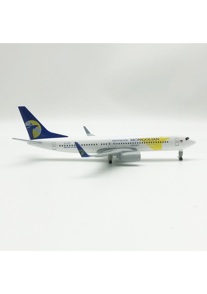 Rındu Moğol Havayolları Boeing 737 20M Alaşımlı Uçak Modeli (Yurt Dışından)