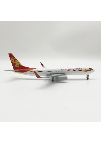 Rındu Hainan Airlines 737 20CM Alaşımlı Uçak Modeli (Yurt Dışından)