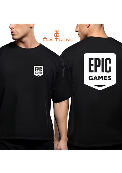 Epic Games Baskılı Oversize Tişört