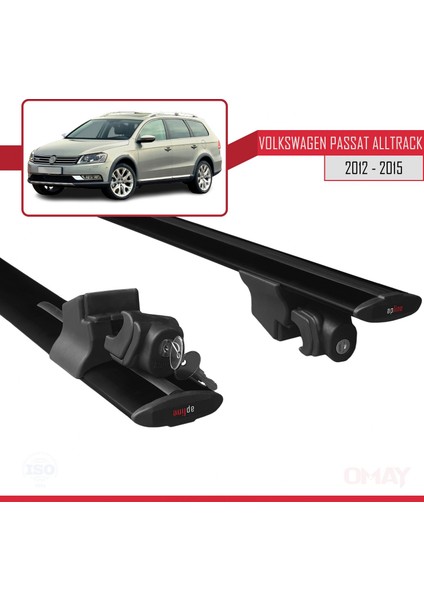 Volkswagen Passat Alltrack 2012-2015 Arası ile Uyumlu Hook Model Ara Atkı Tavan Barı Siyah 2 Adet indirimleri