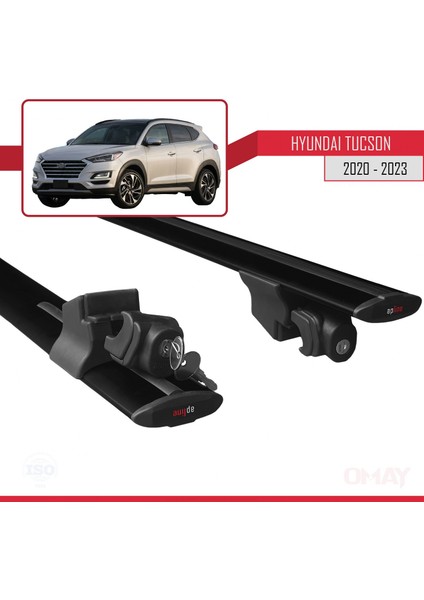 Hyundai Tucson 2022 ve Sonrası ile Uyumlu Hook Model Ara Atkı Tavan Barı Siyah 2 Adet indirimleri