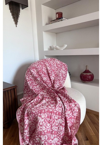 Jakarlı Koltuk Şalı Kırmızı modelleri