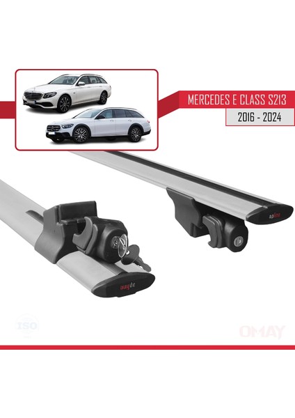 Mercedes E Class S213 2016 ve Sonrası ile Uyumlu Hook Model Ara Atkı Tavan Barı Gri 2 Adet indirimleri