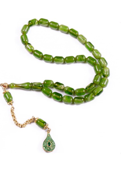 Burhan sağlam Kapsül Kesim 10x7 mm Özel Seri Sıkma Kehribar Tesbih