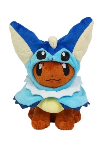 8" Pokemon Eevee Poncho Plush Figure Toys (Yurt Dışından)