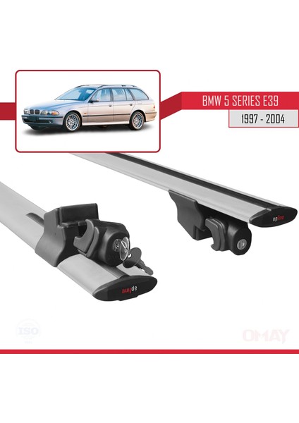 Bmw 5 Serisi (E39) 1997-2004 Arası ile Uyumlu Hook Model Ara Atkı Tavan Barı Gri 2 Adet indirimleri