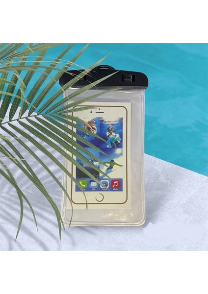 Waterproof Universal Su Gecirmez Su Alti Dokunmatik Telefon Kilifi, Boyun Askili, Deniz, Havuz Icin Kilif