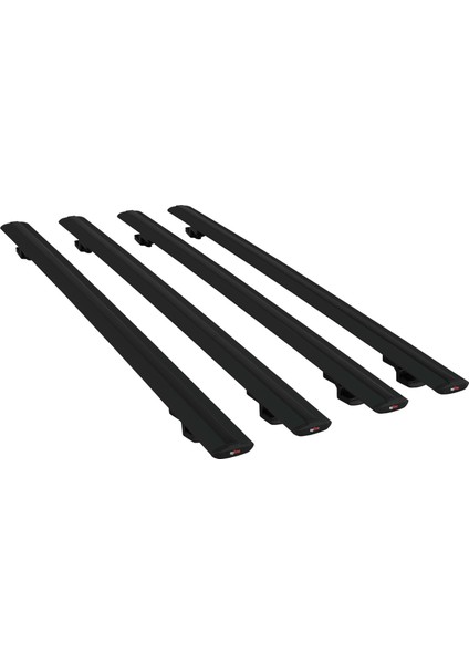 Citroen Berlingo Iı 2008-2018 Arası ile Uyumlu Basıc Model Universal Ara Atkı Tavan Barı Siyah 4 Adet