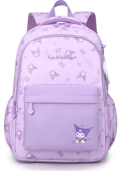 Beşinci ve Altıncı Sınıflar Için Kız Çocuklarına Yönelik Okul Çantaları, Ince, Hafif ve Su Geçirmez (Yurt Dışından)