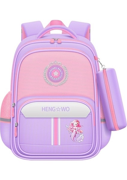 1. ve 6. Sınıflar Için Ilköğretim Okul Çantaları Unisex Modaya Uygun ve Yükü Azaltan Sırt Çantaları (Yurt Dışından)