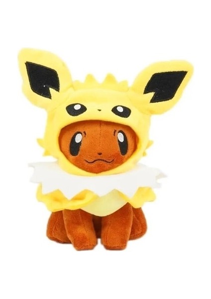 8" Pokemon Eevee Poncho Plush Figure Toys (Yurt Dışından)