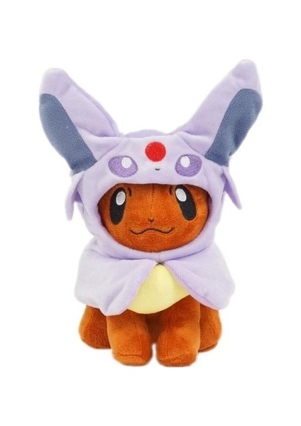 8" Pokemon Eevee Poncho Plush Figure Toys (Yurt Dışından)