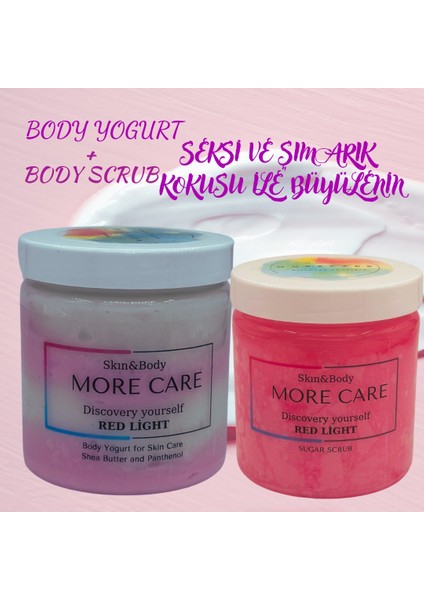 Body Yogurt Body Scrup Ikisi Birarada