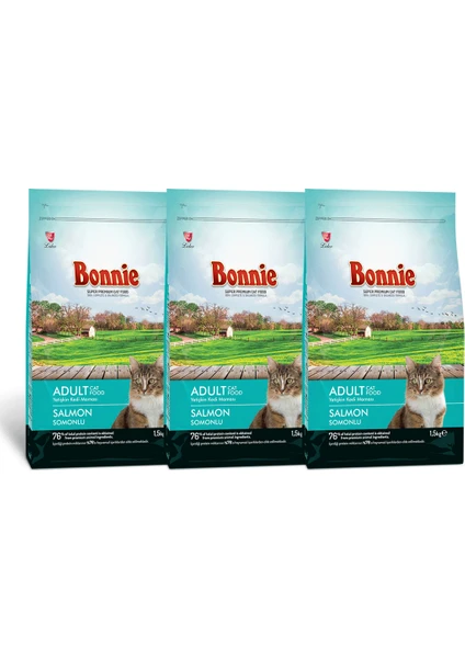 Somonlu Kedi Maması 1,5 kg x 3