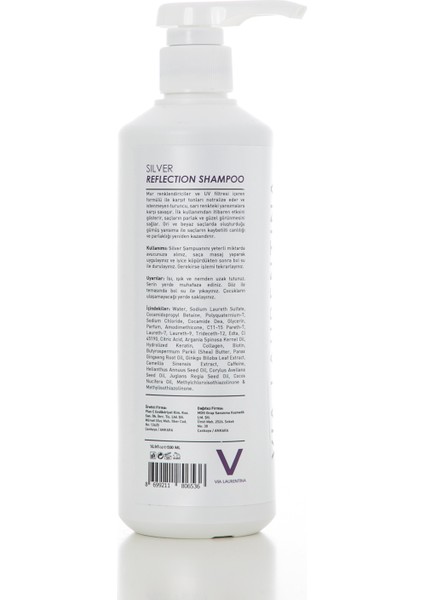 Turunculaşma Karşıtı Mor Şampuan Sılver Reflectıon Shampoo