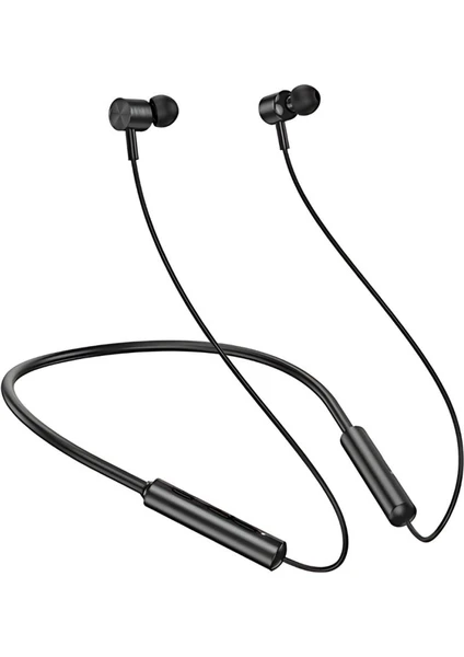 Bluetooth 5.3 Boyun Askılı 200MAH Şarjlı Kulakiçi Bluetooth Kulaklık Sporcu Kulaklığı Neckband