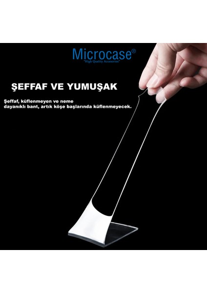 3mt Çift Taraflı Yıkanabilir Şeffaf Nano Bant AL4354