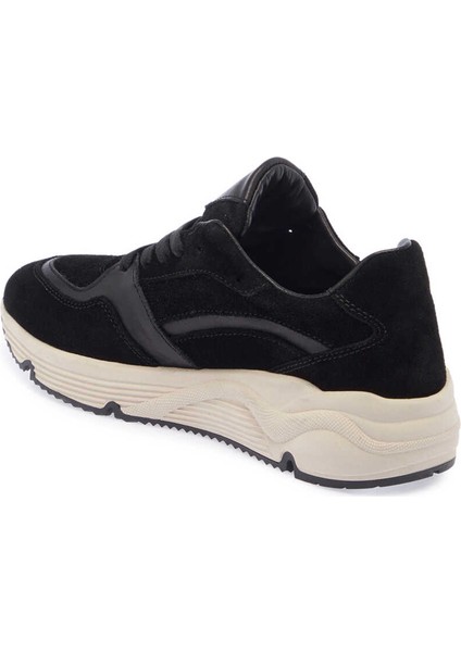 Siyah Hakiki Süet Deri Kadın Sneaker - K24I1AY67495-A01 fiyatları